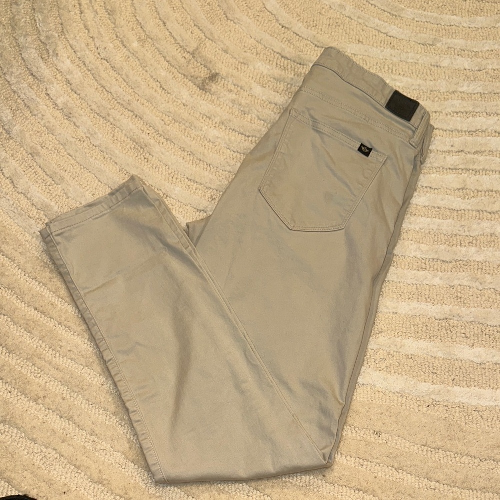 Dockers Light Gray Casual Trousers